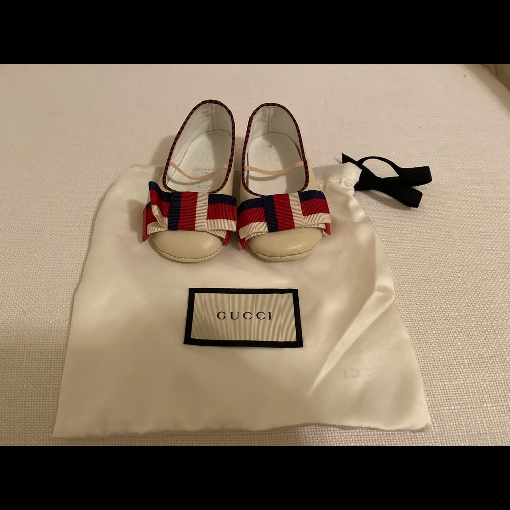 Gucci baby ballet slippers